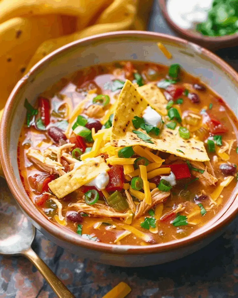 Chicken Tortilla Soup Crock Pot