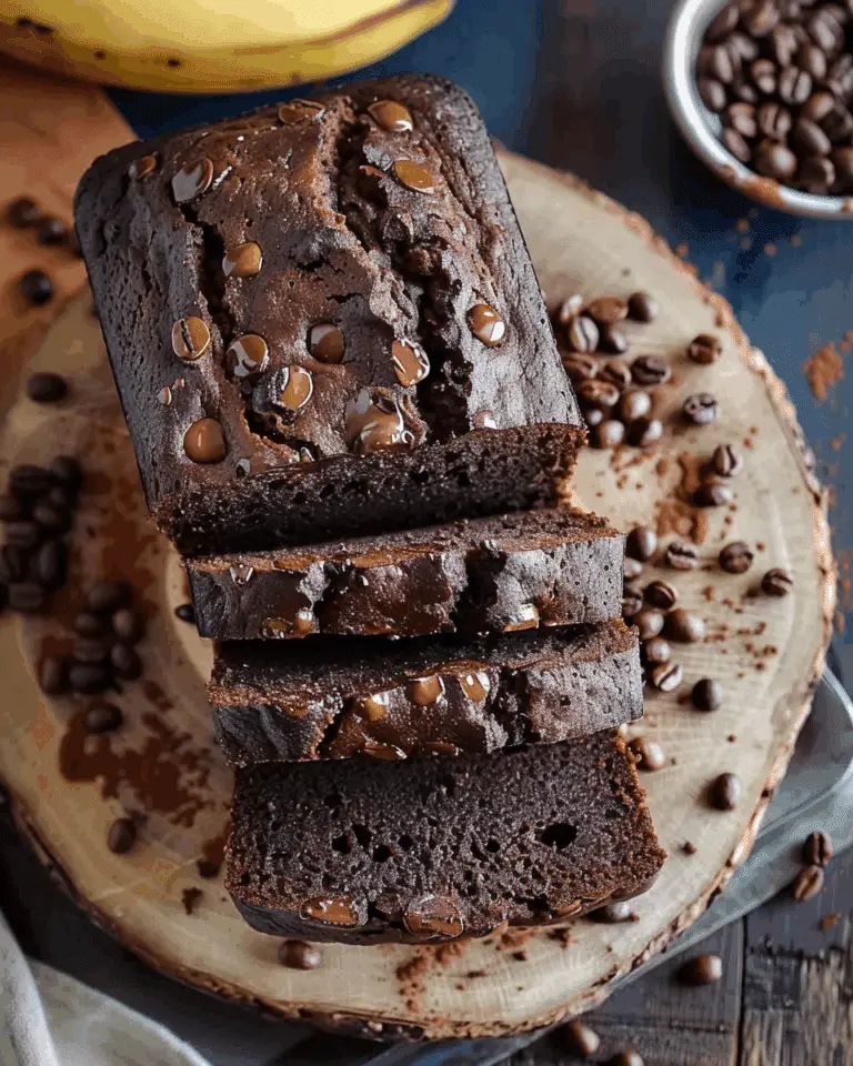 Best Chocolate Espresso Banana Bread