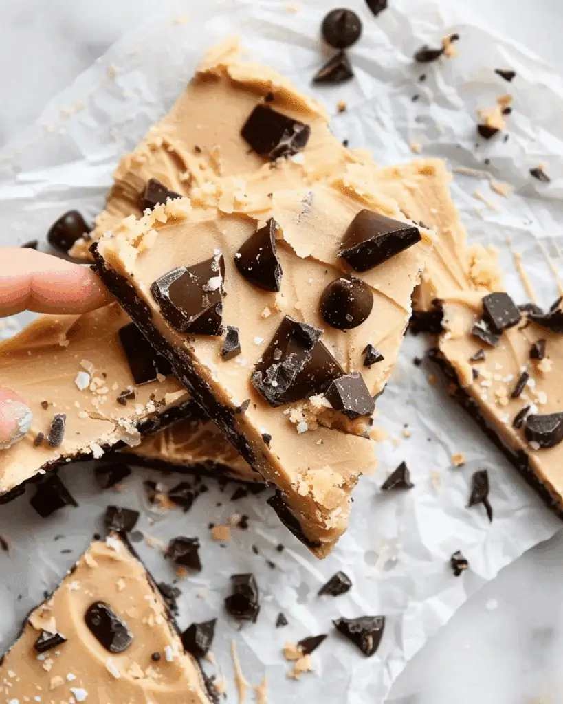 4‑Ingredient Cookie Dough Bark