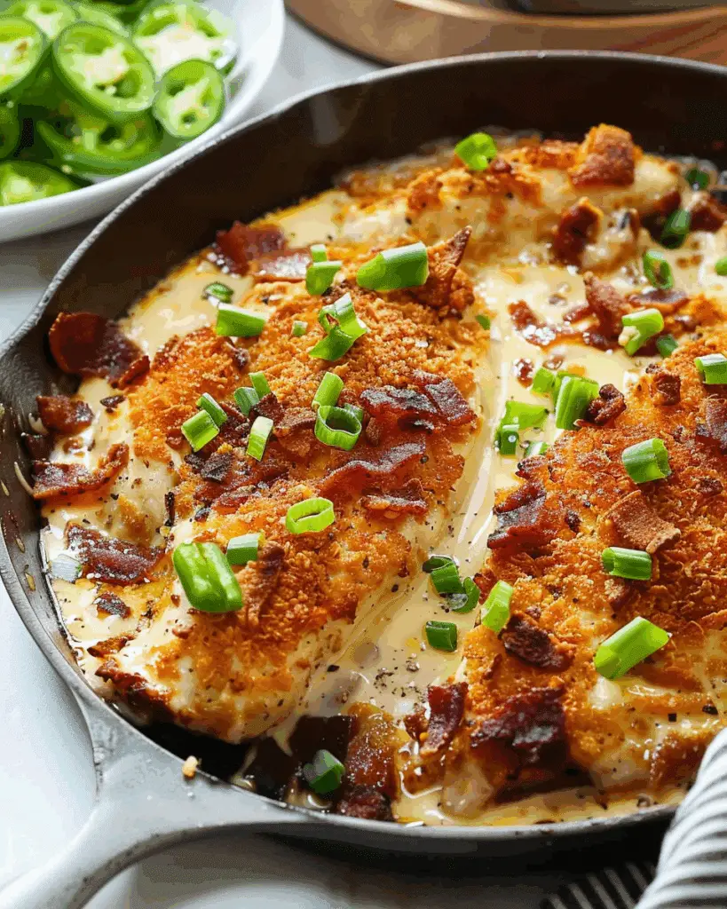 Creamy Jalapeno Popper Chicken