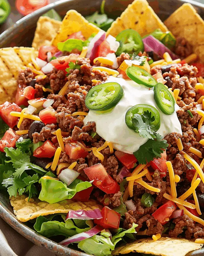 Ground Beef Taco Salad