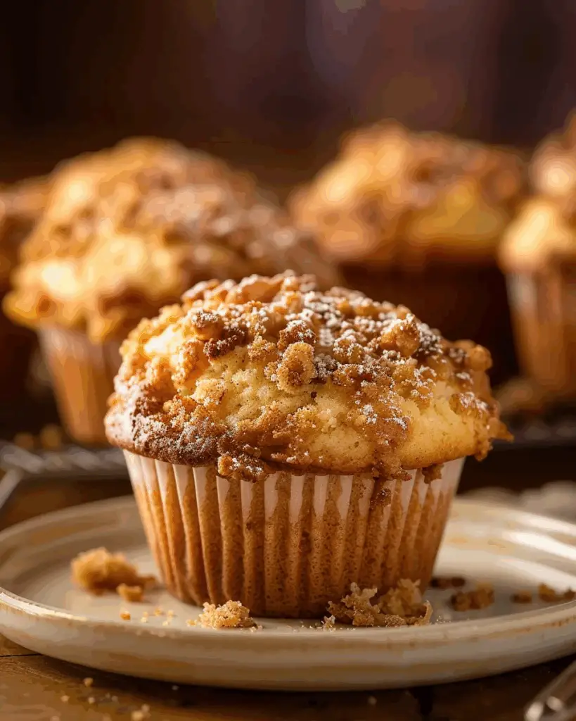 Bakery-Style Coffee Cake Muffins