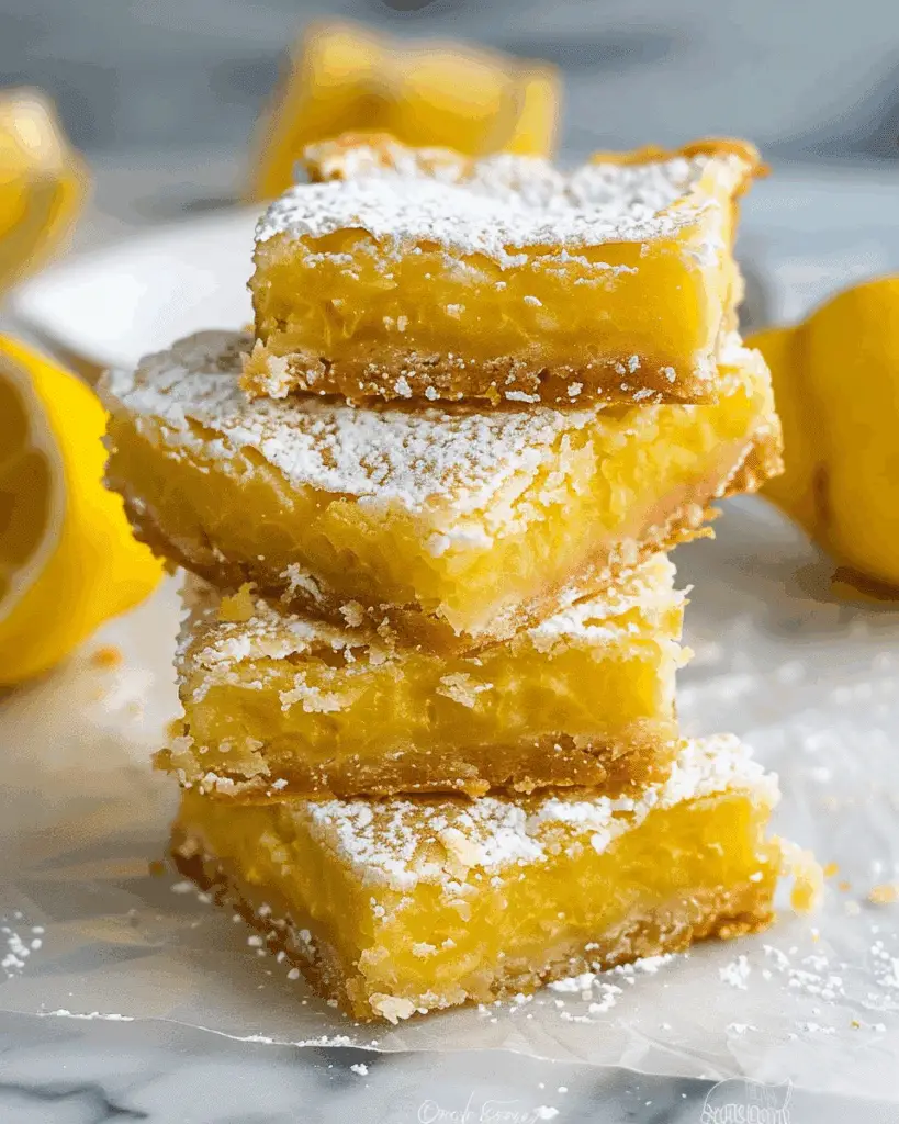 Super Easy Lemon Bars