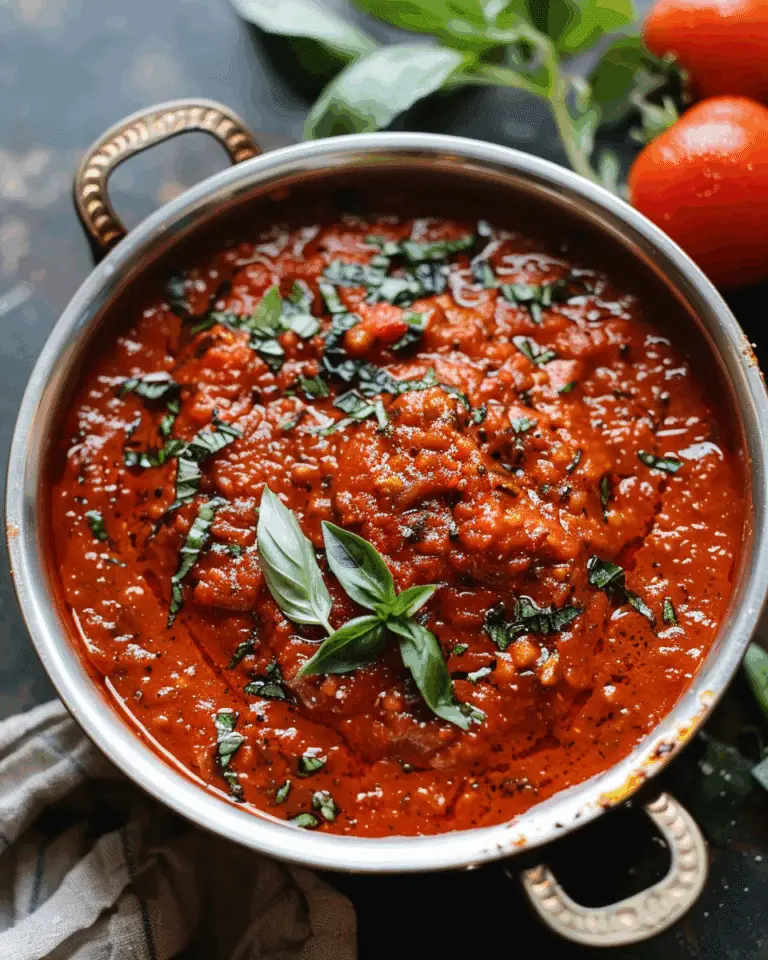 San Marzano Sauce (From Scratch)