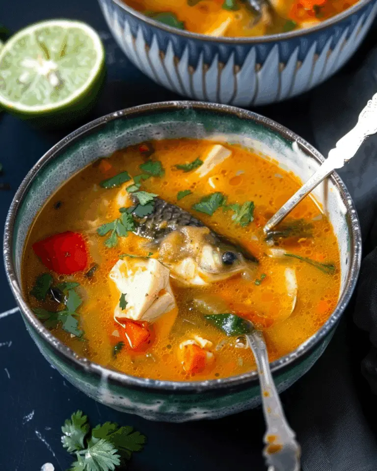 Venezuelan Sopa de Pescado (Fish Soup)