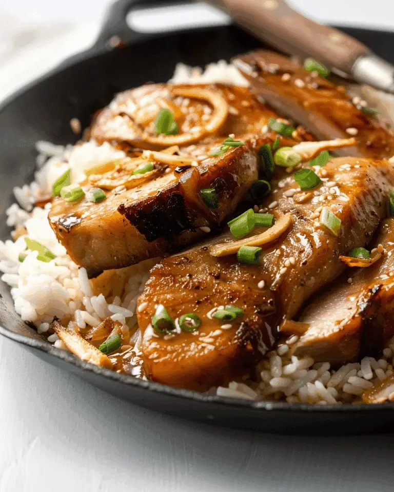 Porc Sauté au Gingembre (Shōgayaki)