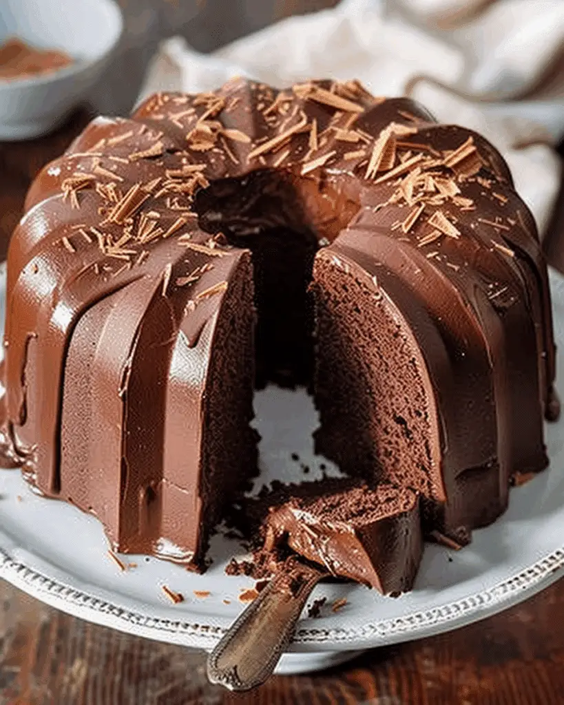 Chocolate Chiffon Cake