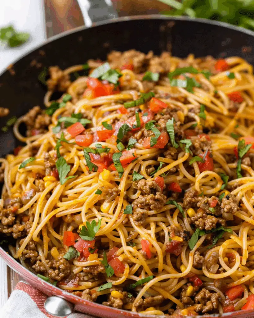 Taco Spaghetti