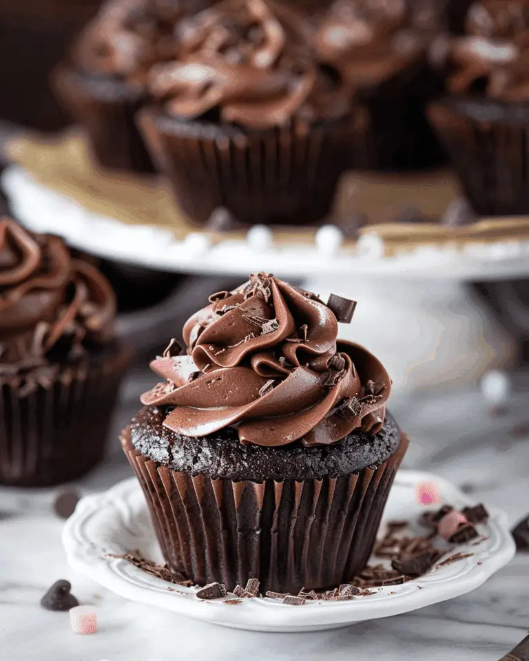 Small Batch Chocolate Cupcakes