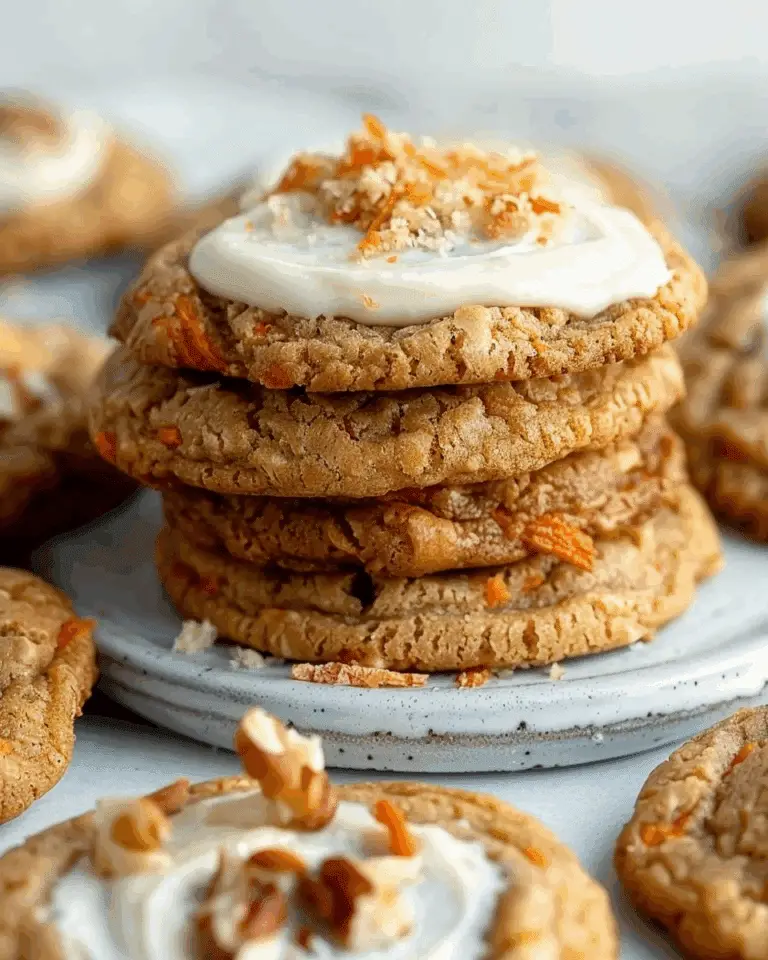 Easy Carrot Cake Cookies