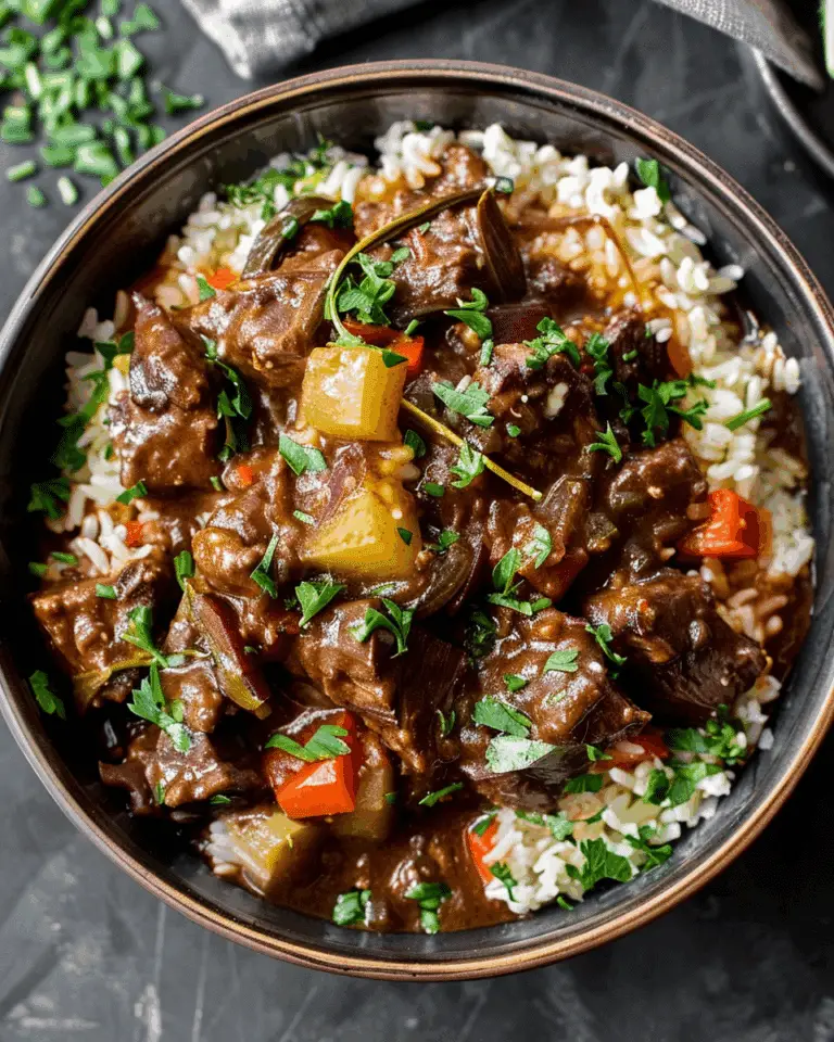 Slow Cooked SUMMER Beef Casserole