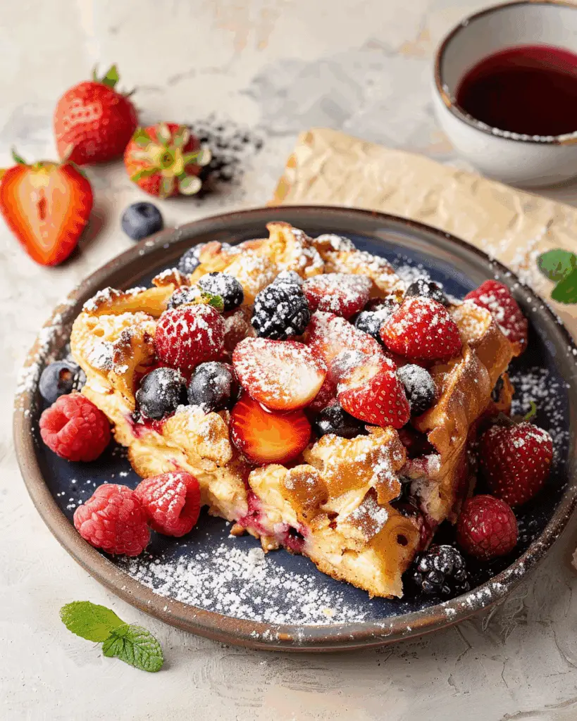 Berry French Toast Casserole