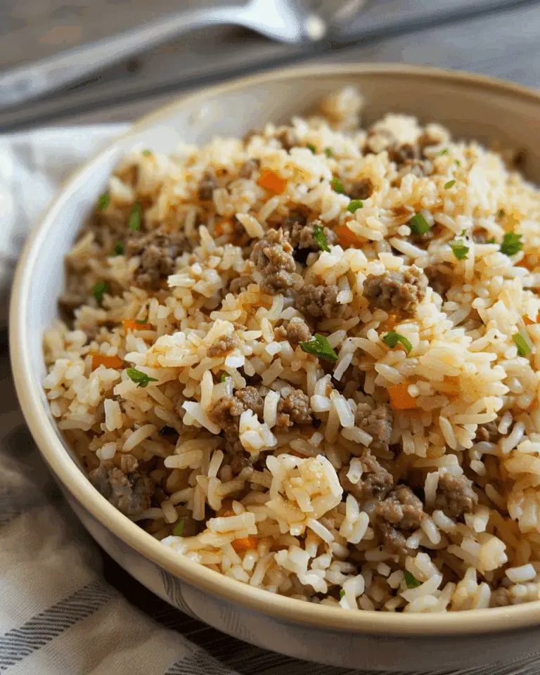 Speedy Rice and Ground Beef: 40‑Minute Wonder