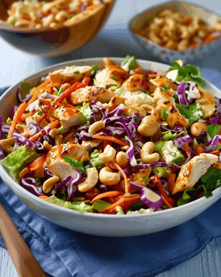 Chicken Cashew Crunch Salad