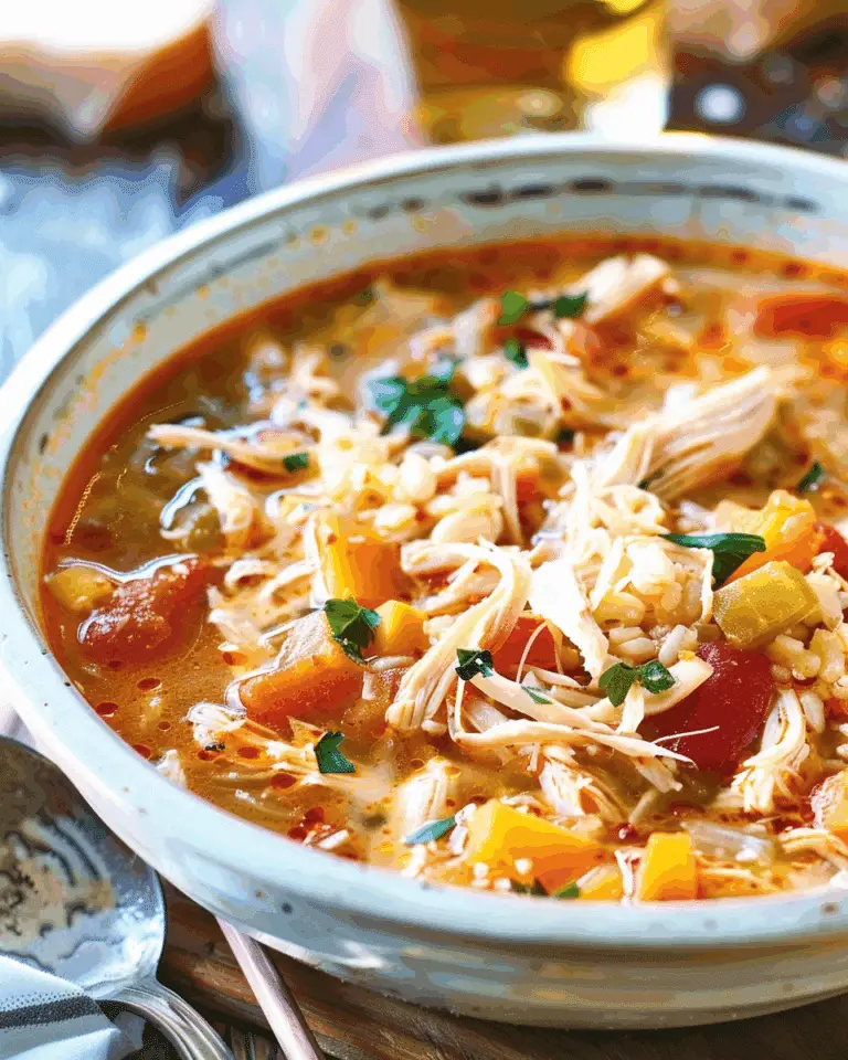 Sicilian Chicken Soup