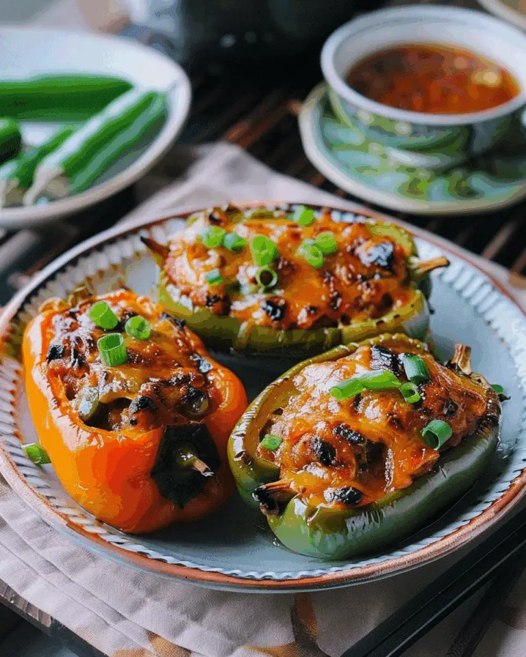 Chinese Stuffed Peppers