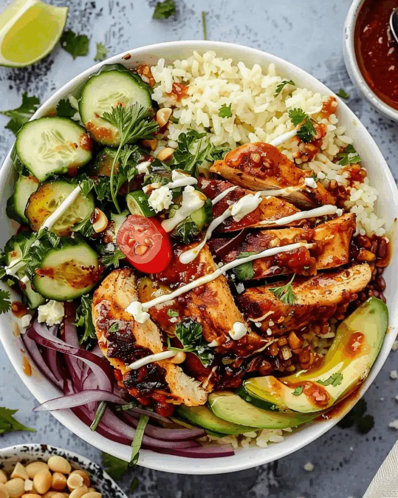 CAVA Honey Harissa Chicken Bowls