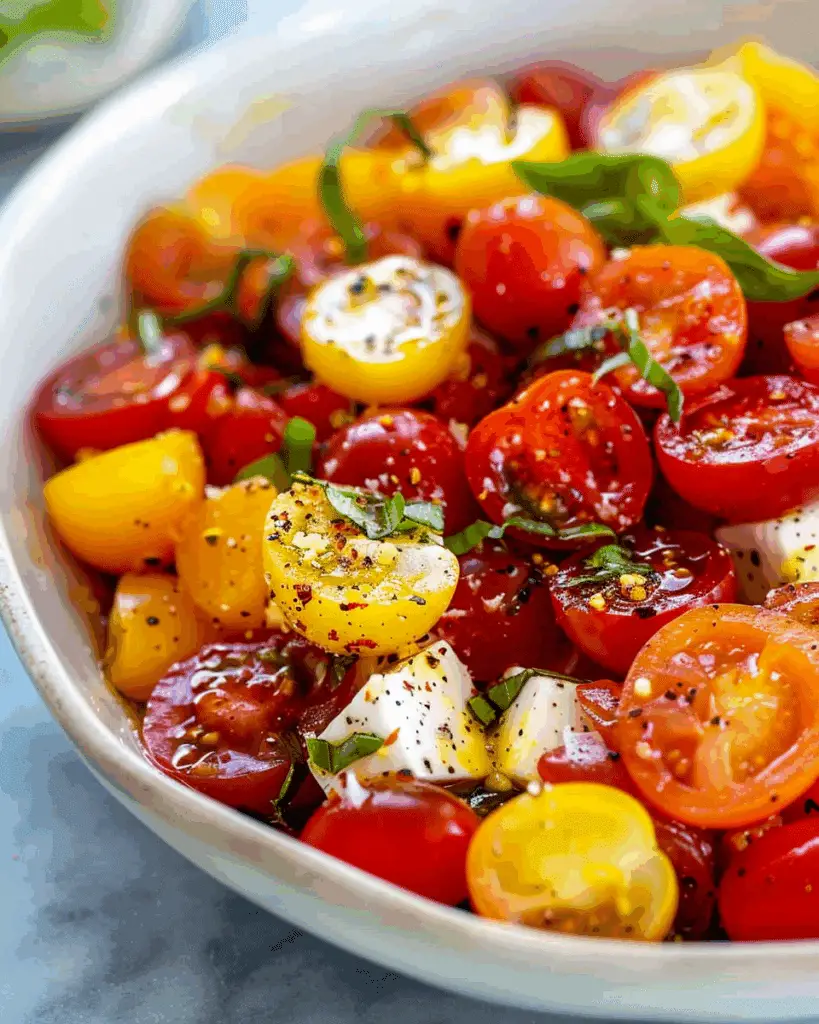 Cherry Tomato & Feta Salad