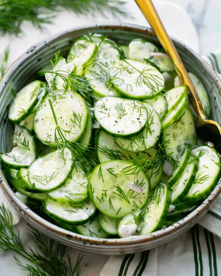Cucumber Dill Salad