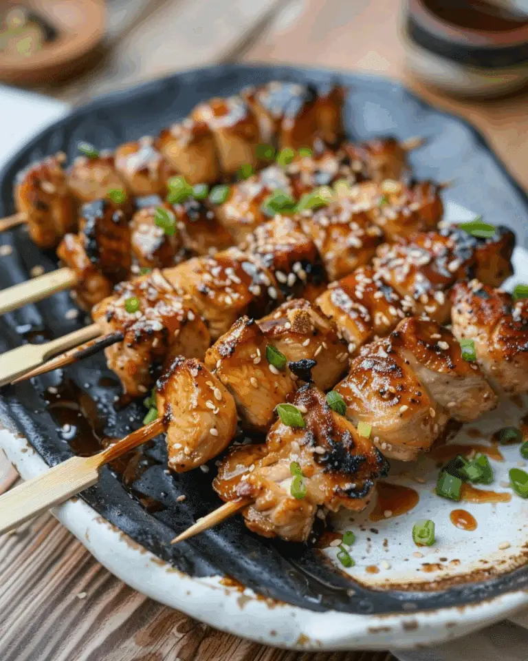 The Best Japanese Chicken Yakitori Recipe You’ll Love