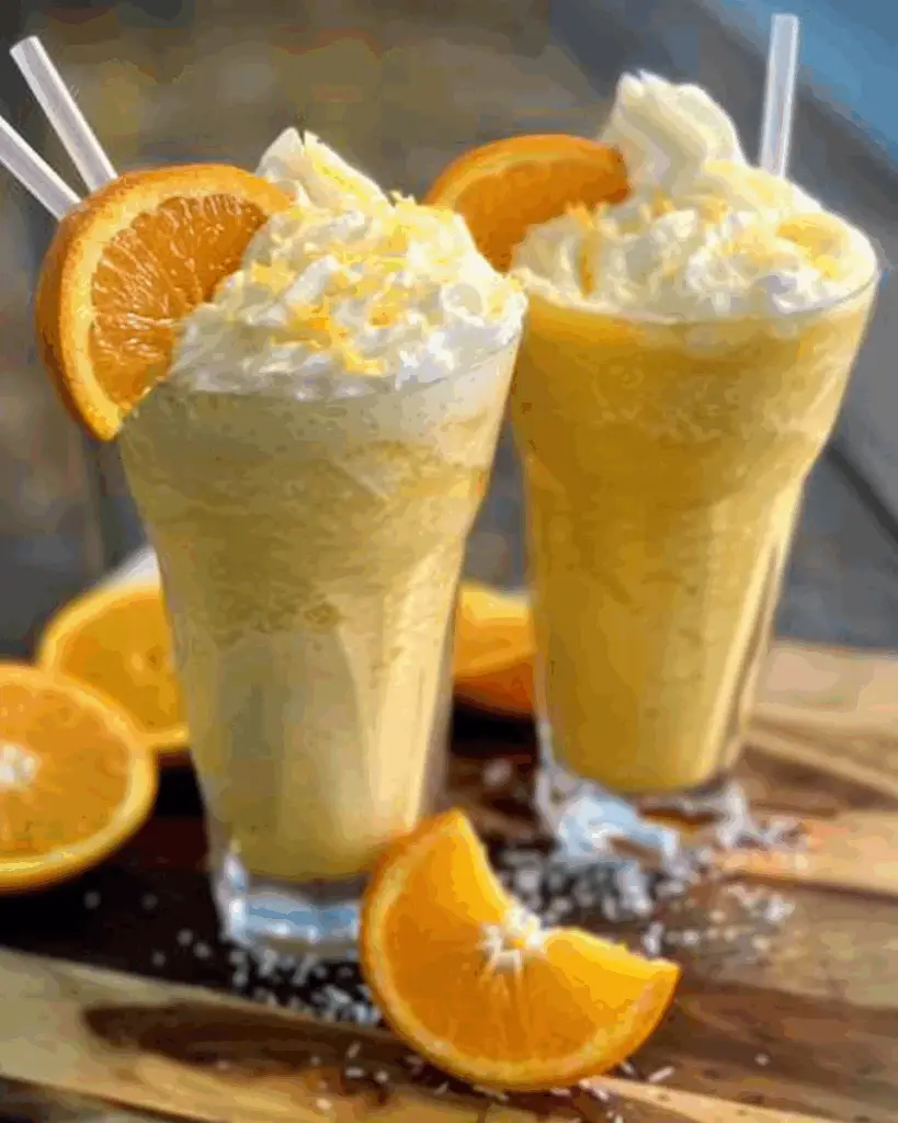 Traditional Orange Julius (with Egg Whites)