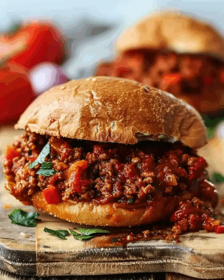 Healthy Slow Cooker Sloppy Joes