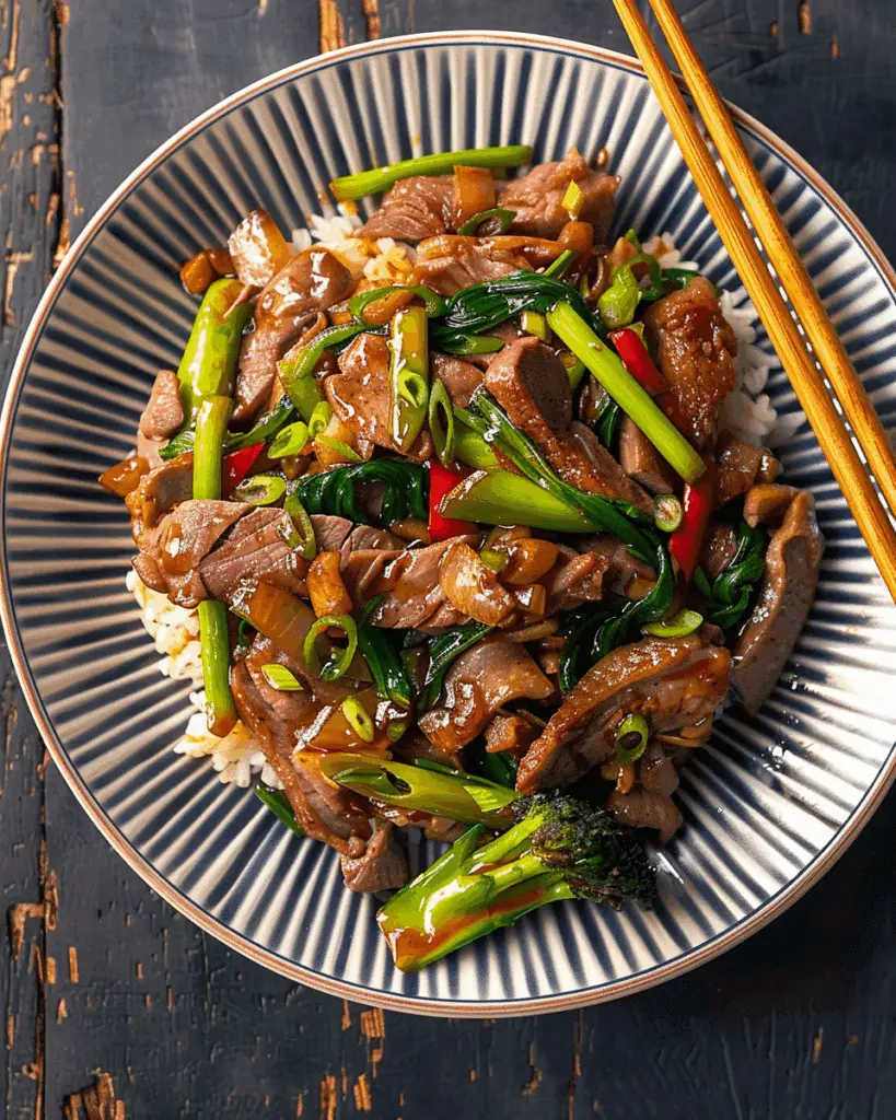 Chinese Duck Stir Fry