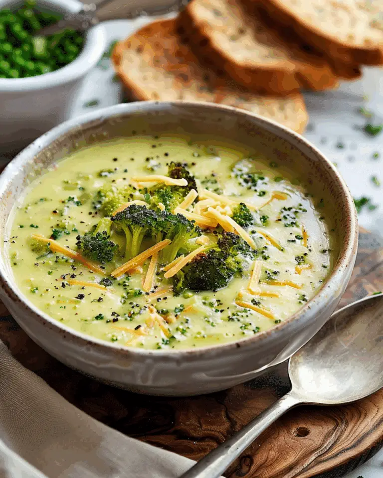 Broccoli Cheddar Soup