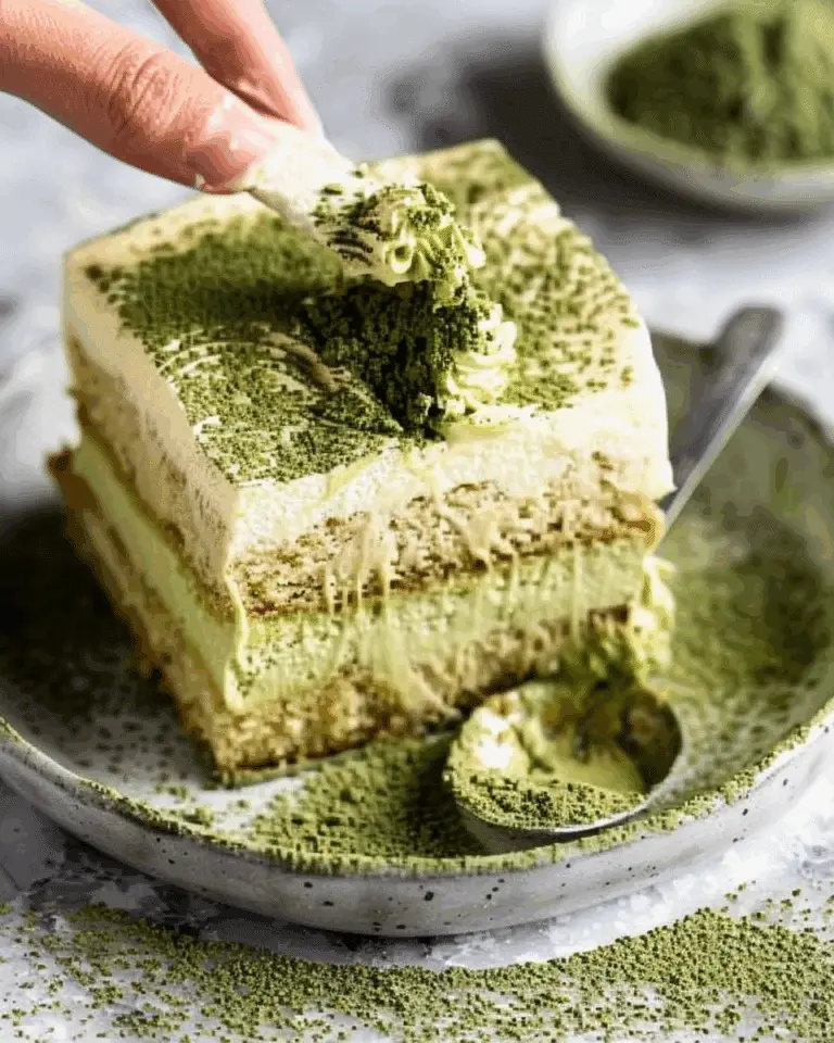 Matcha Tiramisu