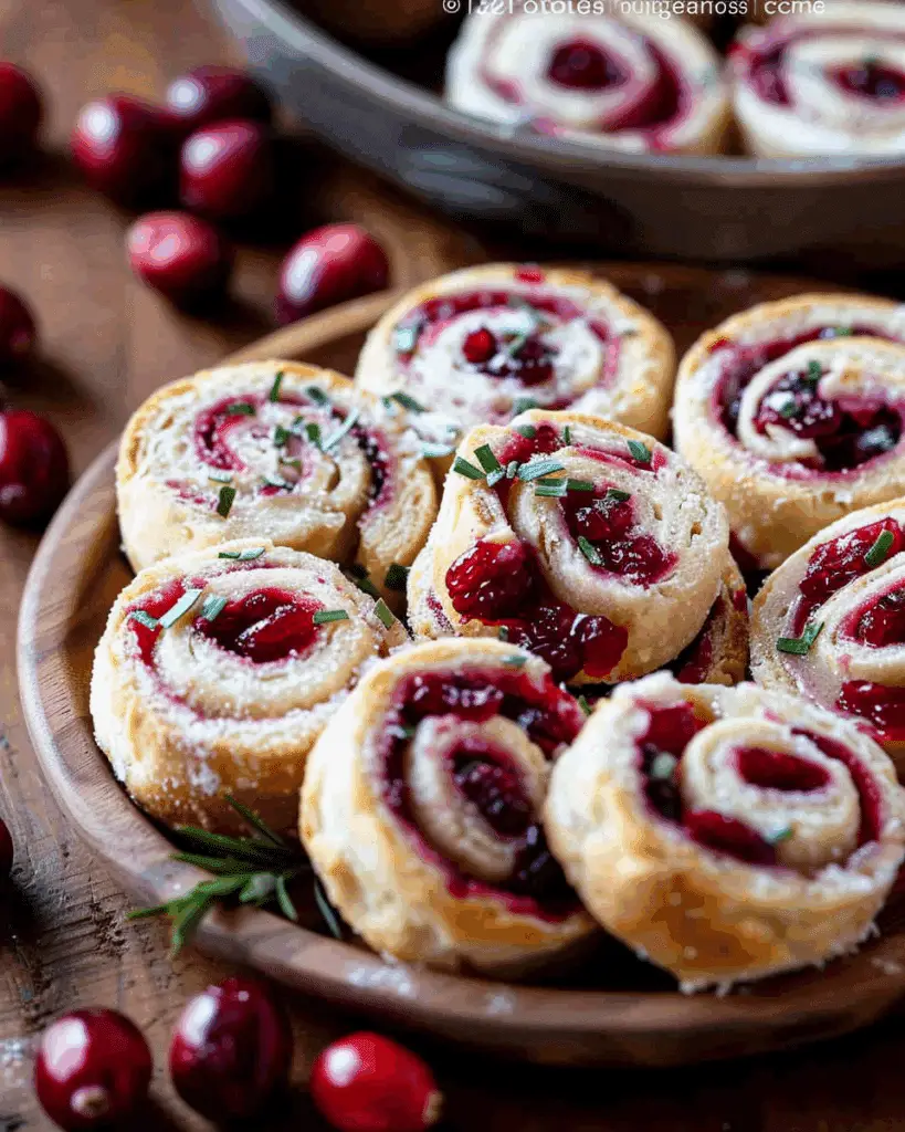 Cranberry PinWheels