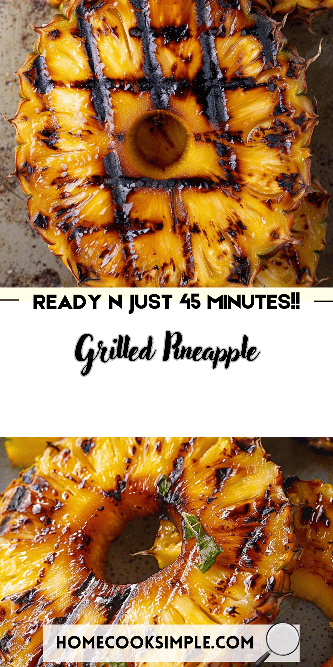 Grilled Pineapple - Home Cook Simple