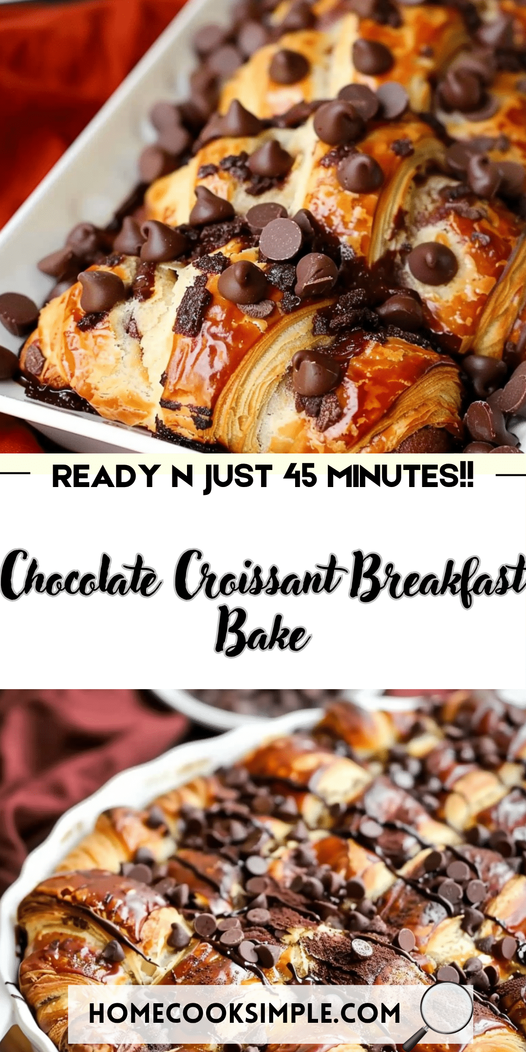Overnight Croissant Breakfast Casserole Home Cook Simple