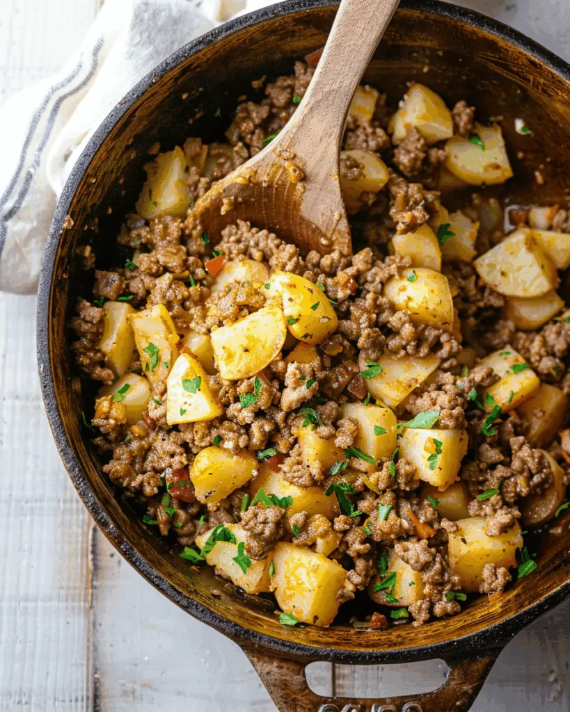 Ground Beef and Potatoes