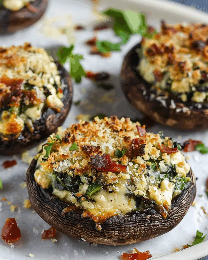 Stuffed Portobello Mushrooms