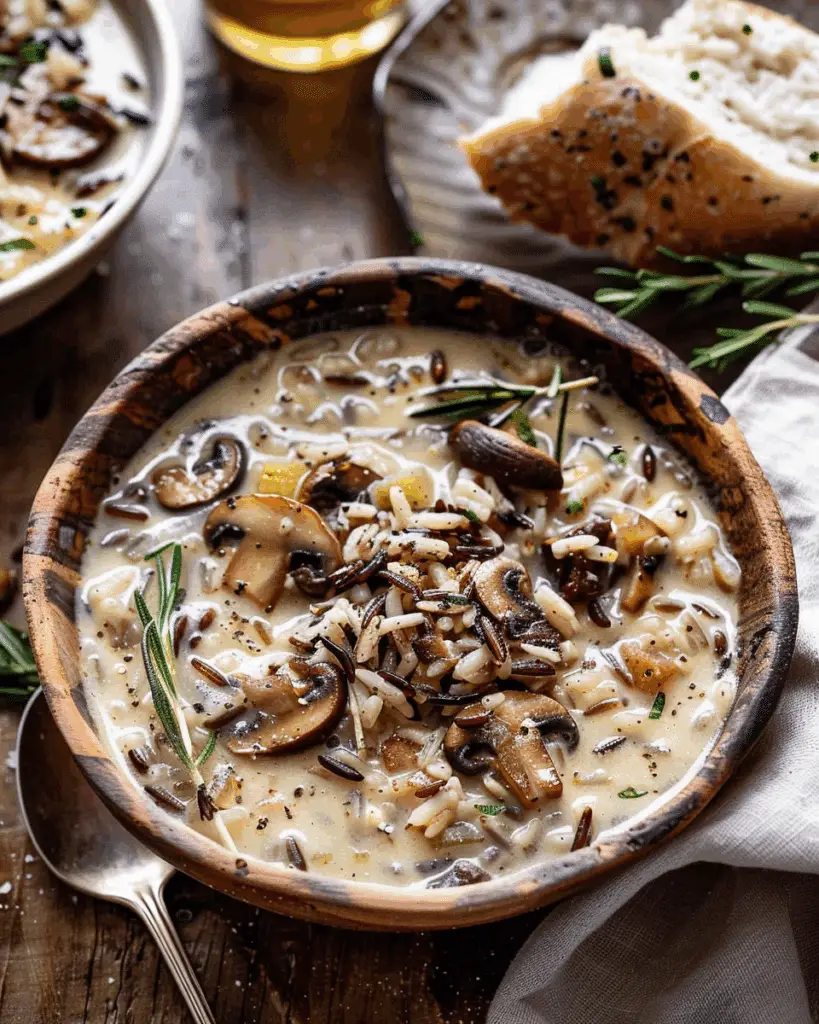 Creamy Chicken and Wild Rice Soup