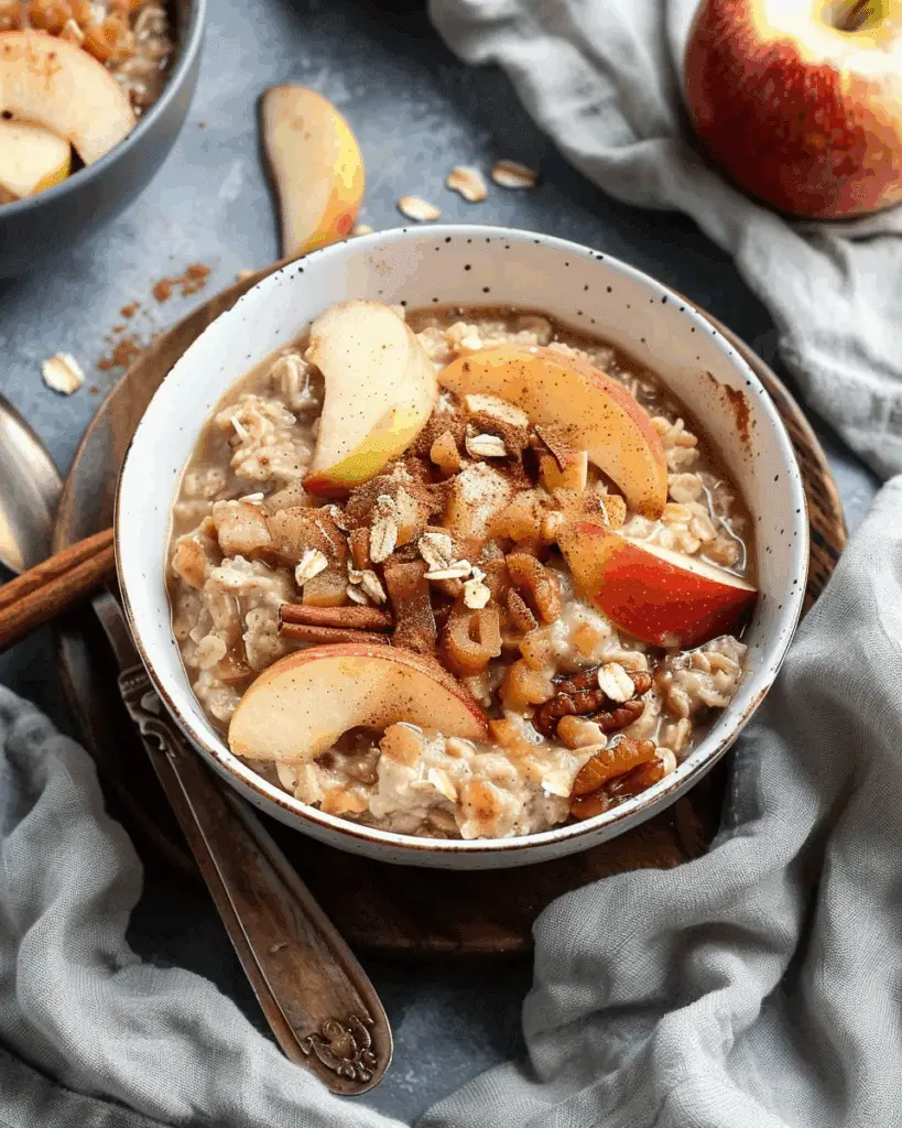 Apple Cinnamon Oatmeal