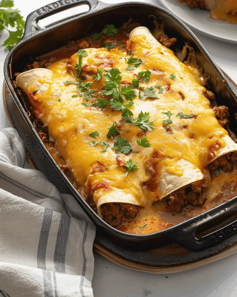 Beef Enchiladas