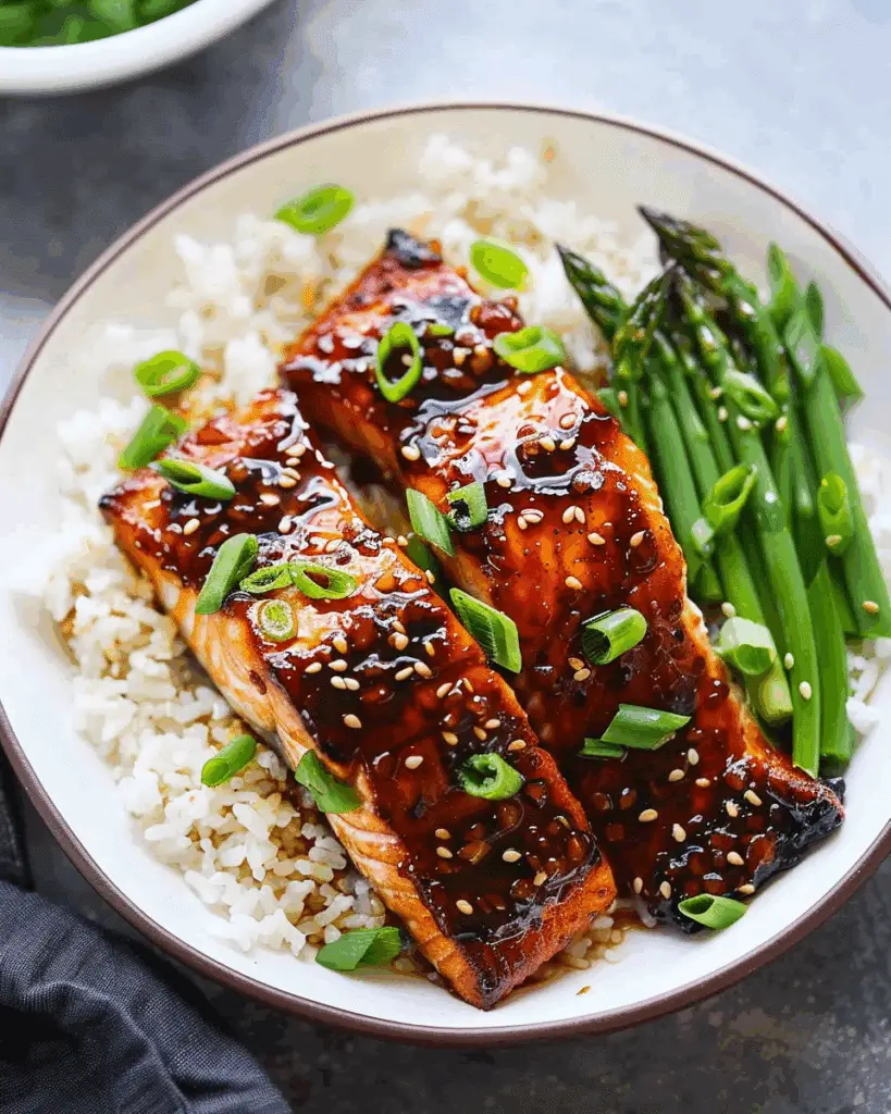 Soy Ginger Salmon
