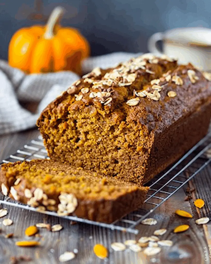 Pumpkin Oatmeal Bread