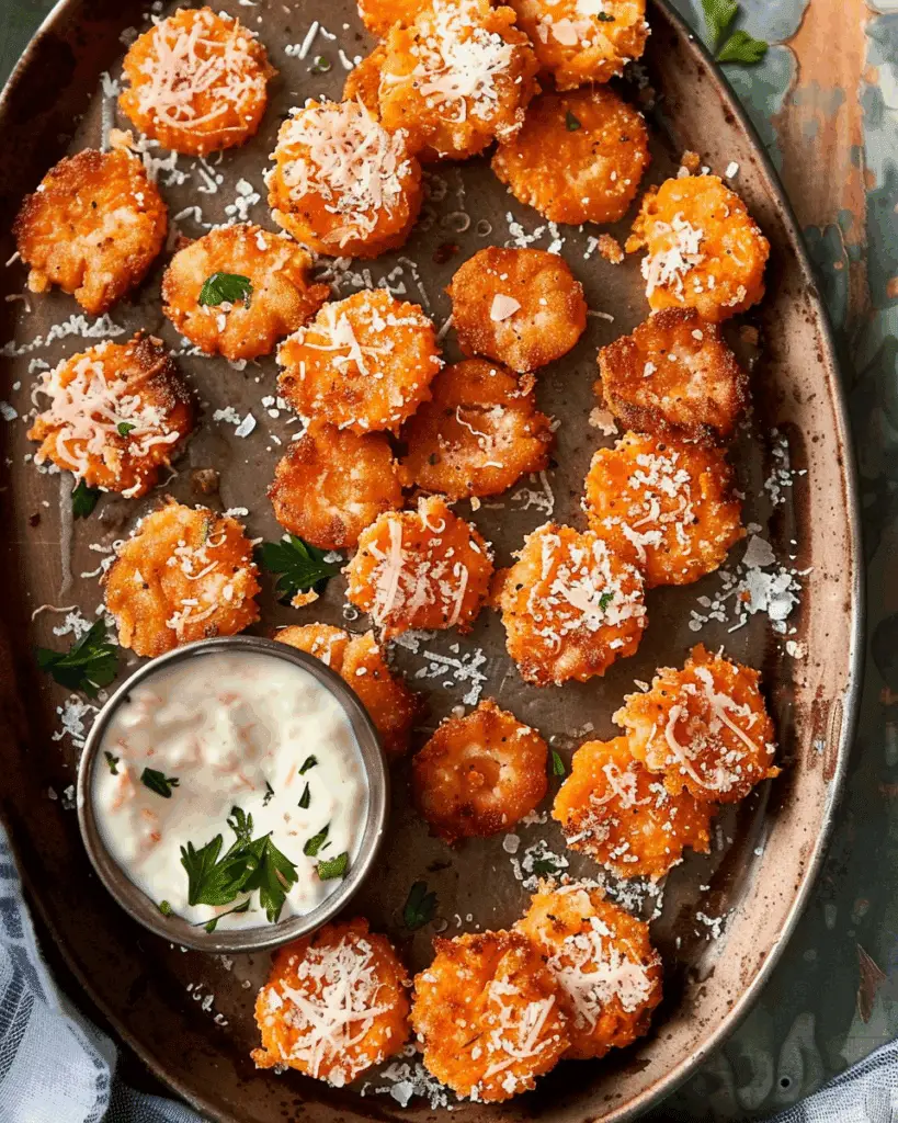 Crispy Smashed Carrots Bites