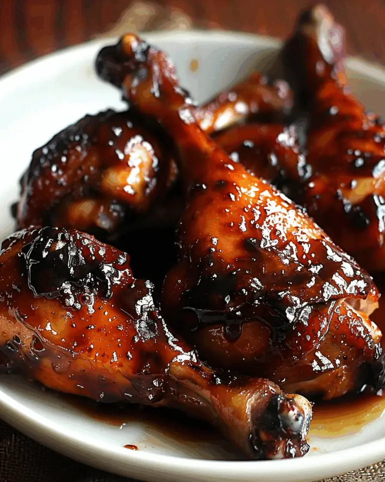 Honey‑Soy Chicken Drumsticks, Thighs or Wings