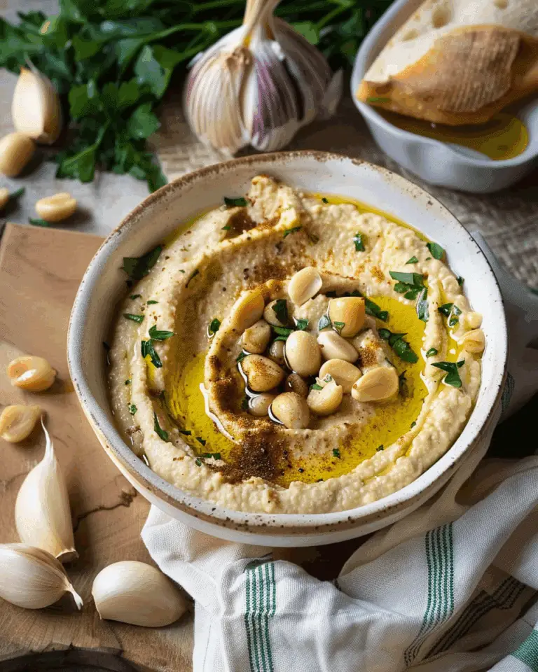 Roasted Garlic Hummus