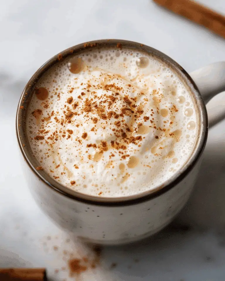 Maple Cinnamon Latte