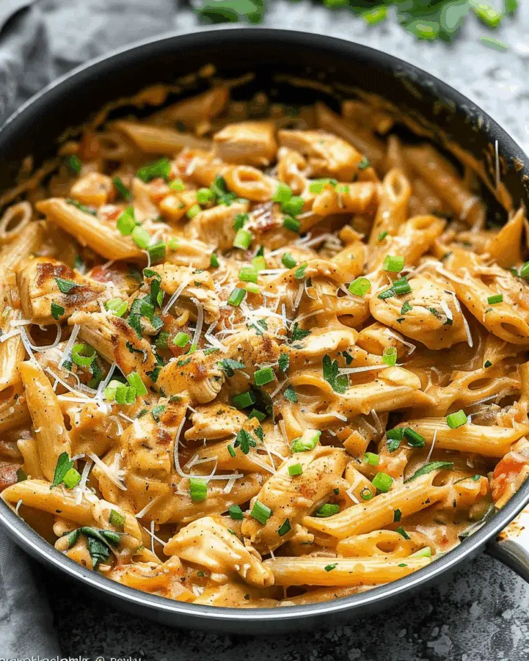 Best One Pot Creamy Cajun Chicken Pasta
