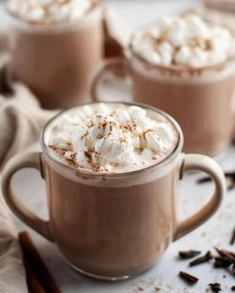 Asher’s 5 Minute Vanilla Bean Hot Cocoa