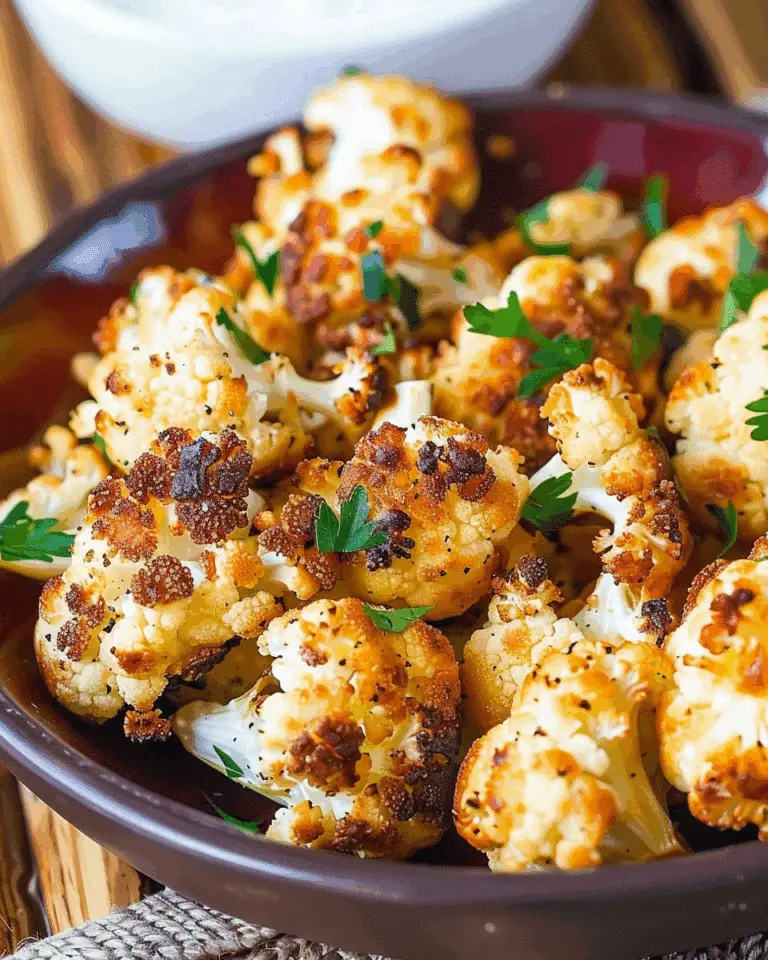Cauliflower Poppers