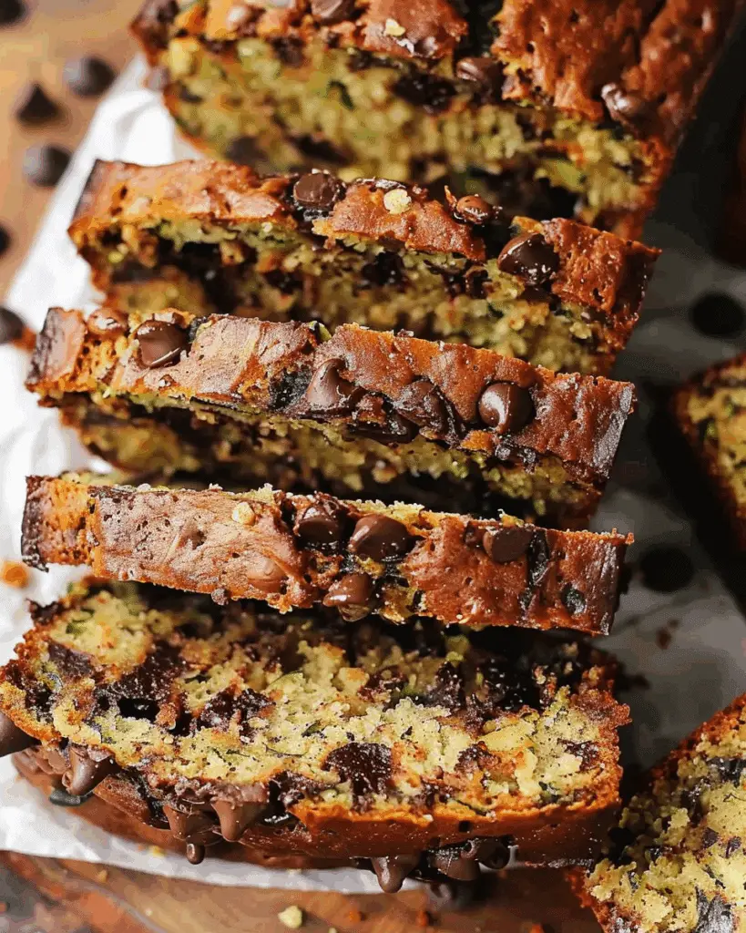 Chocolate Chip Zucchini Bread