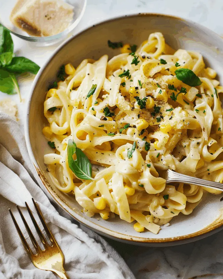 Creamy Corn Pasta