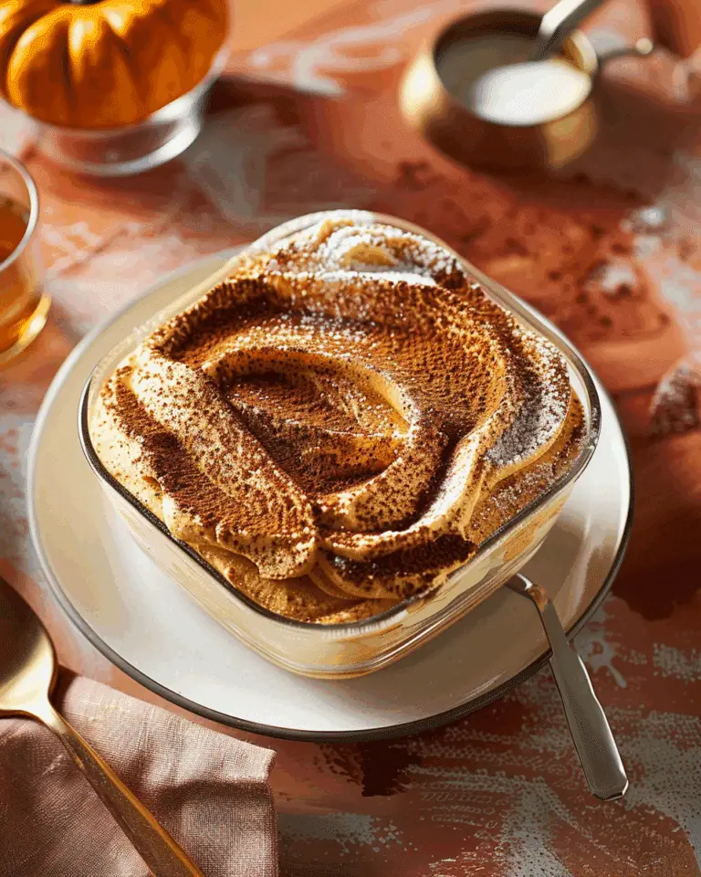 Pumpkin Tiramisu
