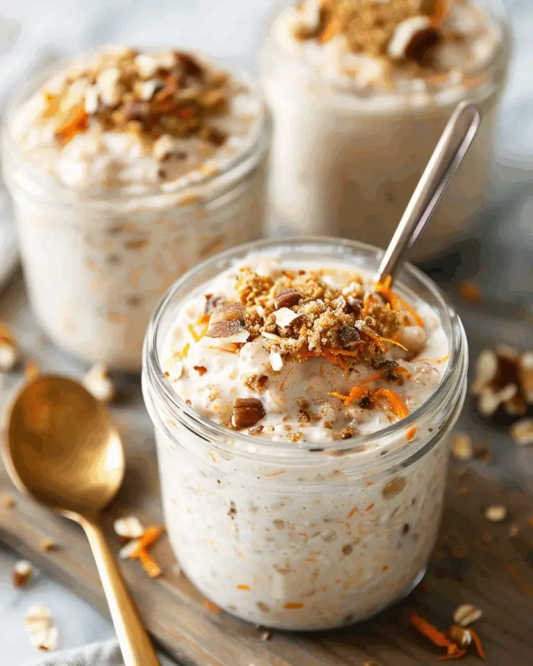 Carrot Cake Overnight Oats